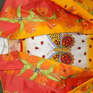 ST.JOHN SPORT BEAUTIFUL BUTTERFLY AND LADY BUG SHIRT AND JACKET SET